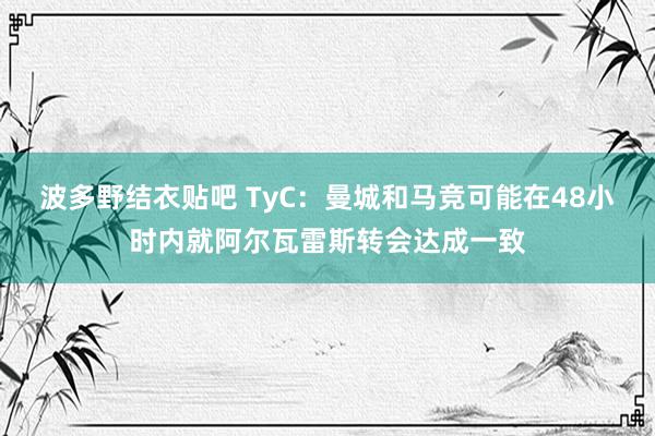 波多野结衣贴吧 TyC：曼城和马竞可能在48小时内就阿尔瓦雷斯转会达成一致