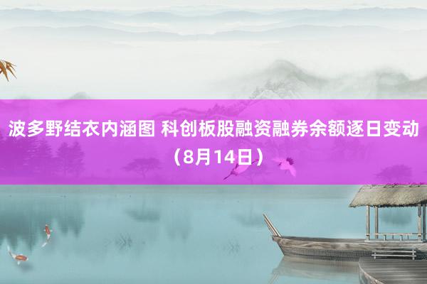 波多野结衣内涵图 科创板股融资融券余额逐日变动（8月14日）